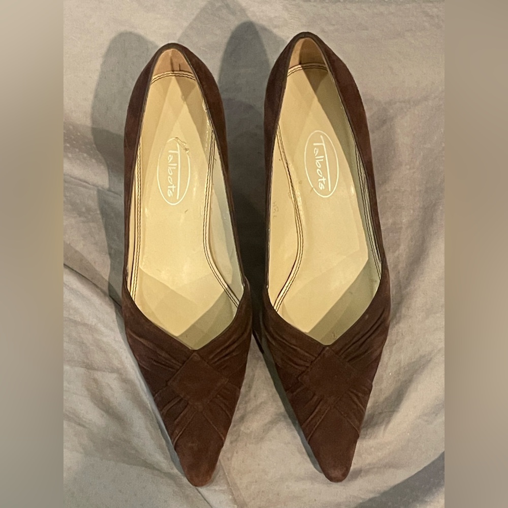 Women’s Franco Sarto Leather Wedge Ankle Strap Sandals Size 7.5, excellent